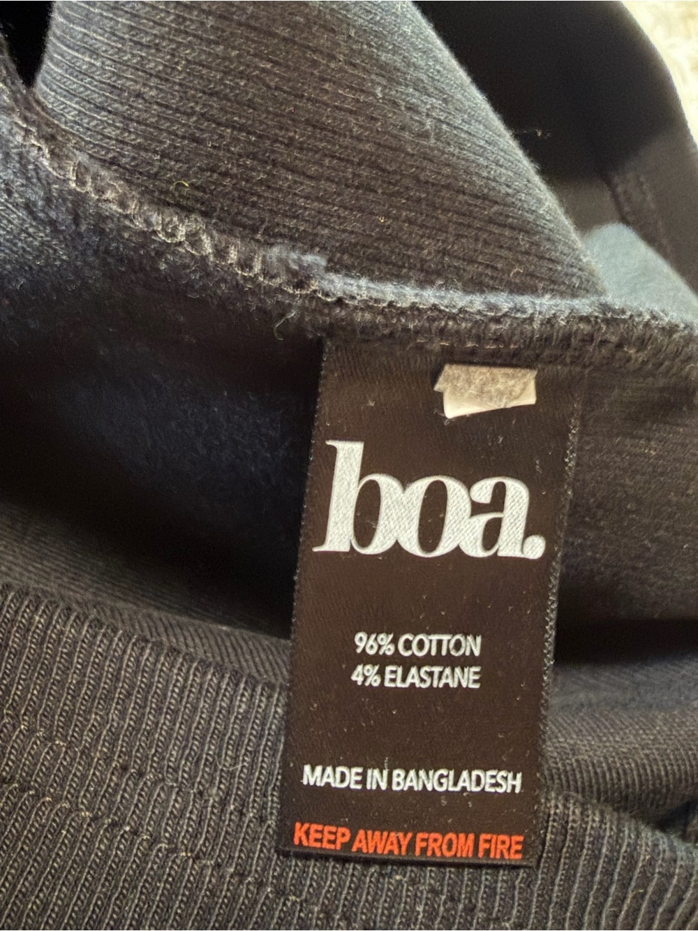 NWT Because of Alice (BOA.) Heavy Ribbed Maxi Dress in Black - Size XS - Picture 6 of 6
